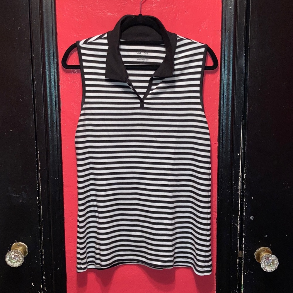 DASH stripe tank top